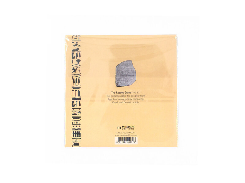 Paño limpiador de microfibre,  jeroglíficos egipcios