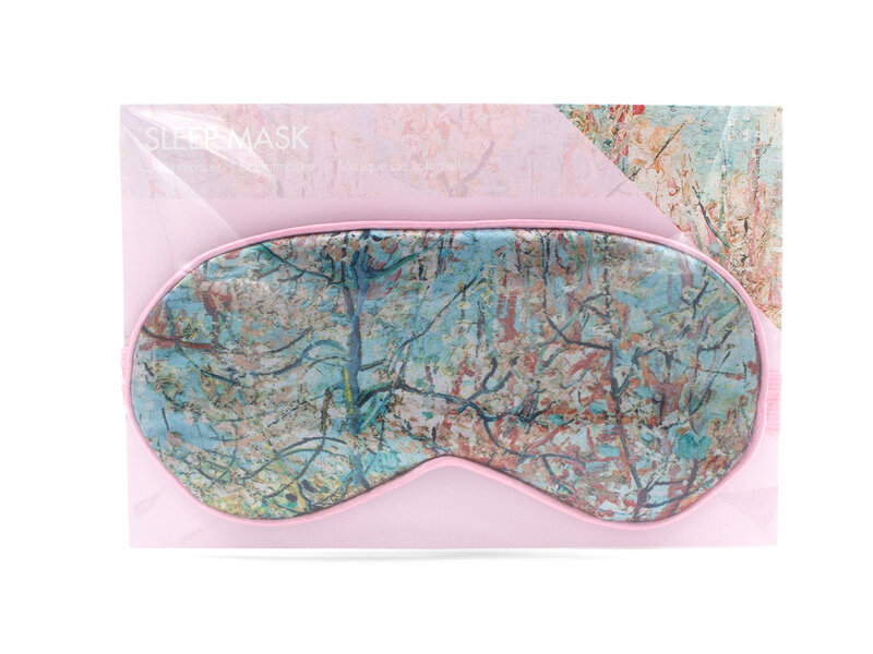 Sleeping mask, Vincent van Gogh,  Pink peach trees