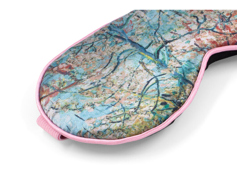 Sleeping mask, Vincent van Gogh,  Pink peach trees