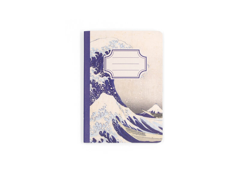 Mini excercisebook, A6, The Great Wave, Hokusai