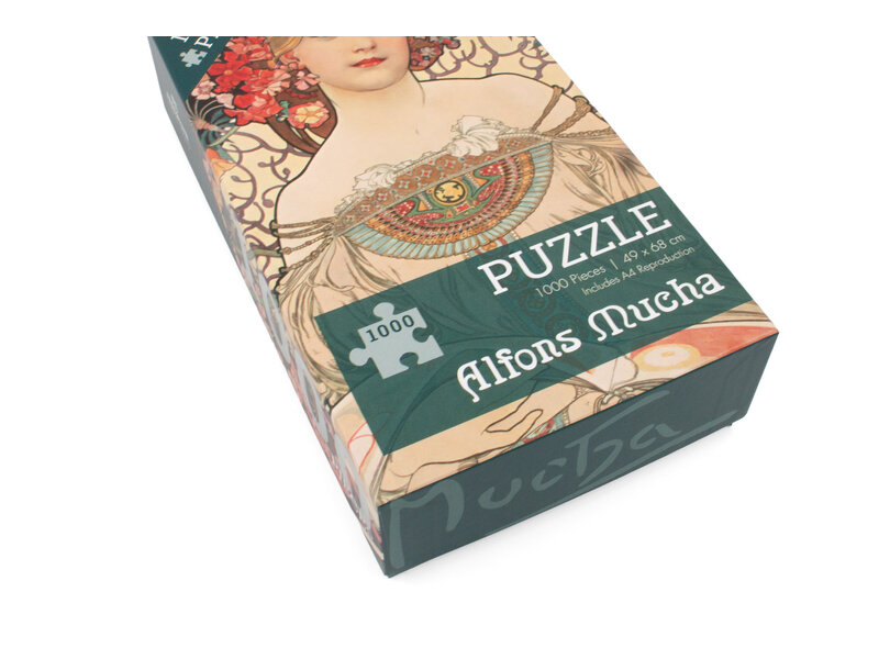 Puzzel, 1000 stukjes,  Mucha