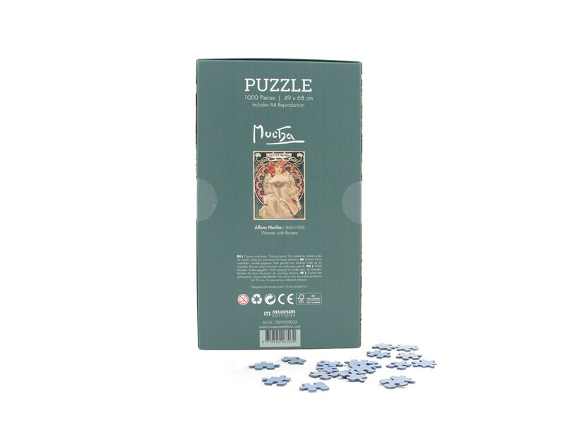Jigsaw puzzle 1000 pieces, Mucha