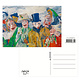 Postkaart, 10 x 15 cm,  James Ensor, Detail uit de Intrige