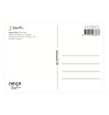 Postal, James Ensor,  Los tejados de Ostende