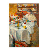 Postkarte, 10 x 15 cm, James Ensor, Der Austernesser