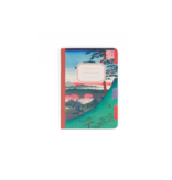 Mikro Notitie boekje , A6, Hiroshige, Mount Fuji van Meguro
