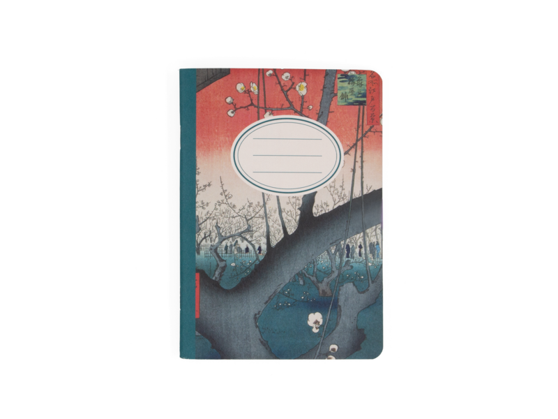 Mikro notebook, A6,  The Plum Orchard at Kameido