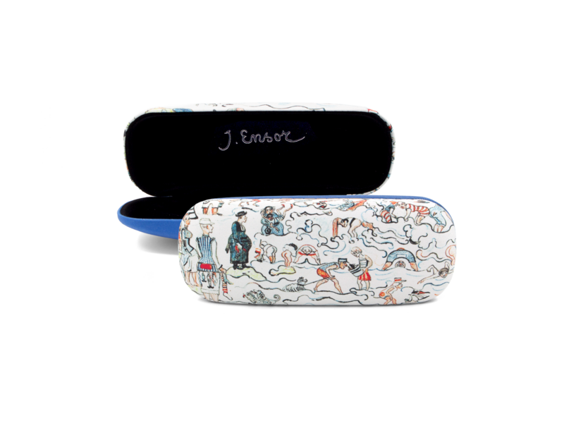Funda de gafas, James Ensor, Los baños de Ostende