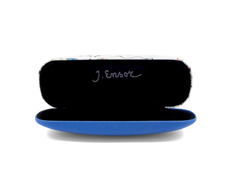 Funda de gafas, James Ensor, Los baños de Ostende