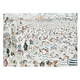 Poster, 50x70  cm,  James Ensor, De baden van Oostende