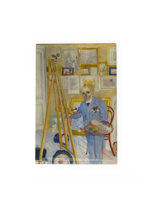 Imán de nevera,  James Ensor, Pintor de esqueletos