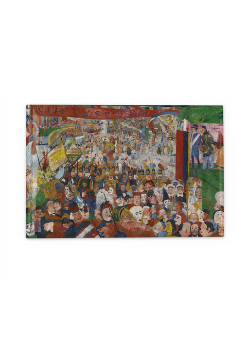 Kühlschrankmagnet, James Ensor, Einzug Christi