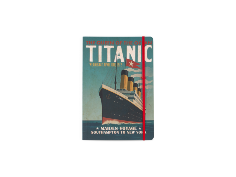 Softcover notitieboekje, A5, Titanic