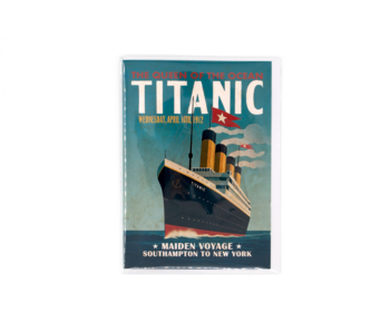 Carte double avec enveloppe, Titanic