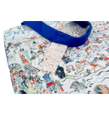 Strandtasche aus Baumwolle, James Ensor, Die Bäder von Ostende