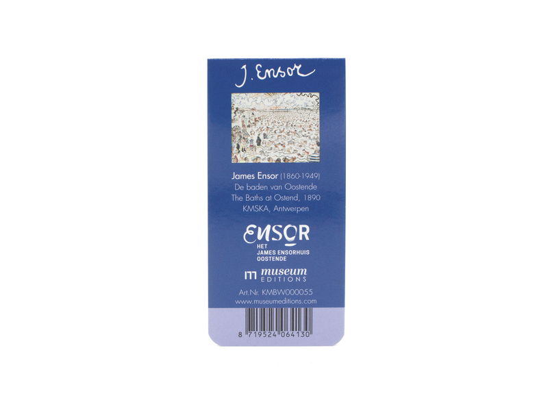 Magnetic Bookmark W,  The Baths at Ostend