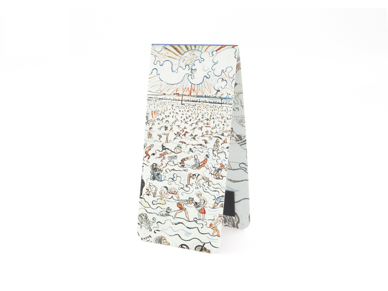 Magnetic Bookmark W,  The Baths at Ostend