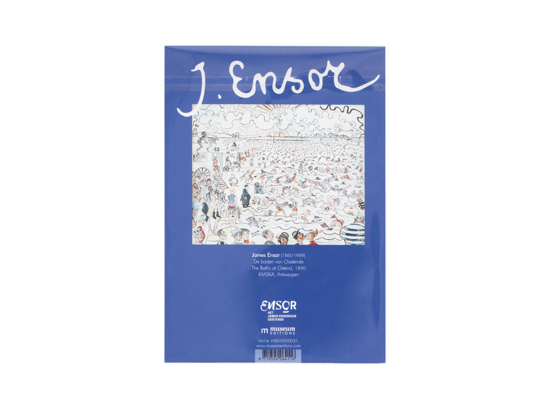 Stickersheet,  James Ensor,The Baths at Ostend