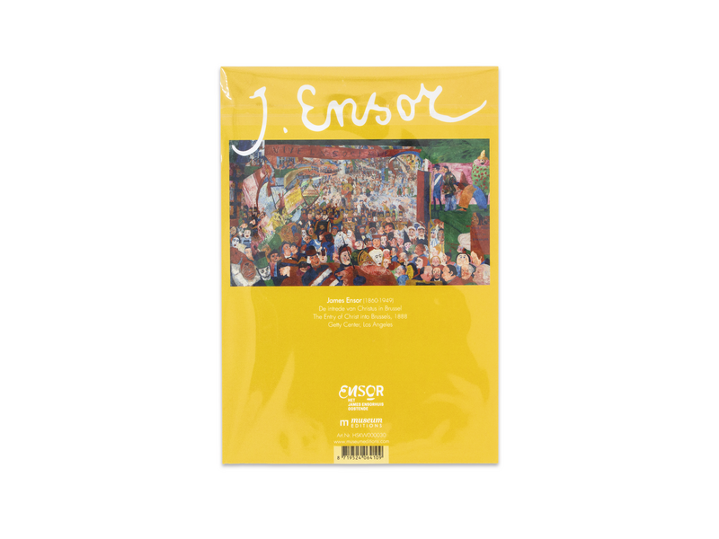 Feuille d'autocollants, James Ensor, Entrée du Christ