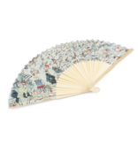 Hand Fan , James Ensor The Baths at Ostend