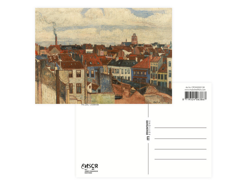 Postcard folder,  James Ensor