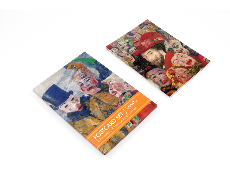 Pochette de cartes postales,  James Ensor