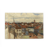 Fridge Magnet , James Ensor, The Rooftops of Ostend