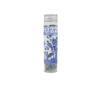 Micro puzzel, 150 stukjes,Delfts blauwe vogels