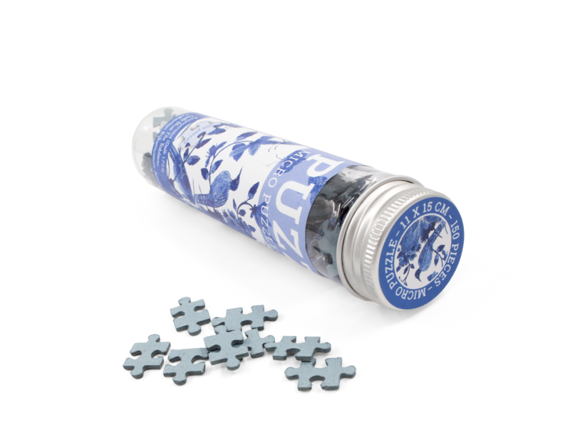 Micro puzzle, Delft Blue birds