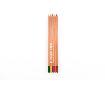 Un juego de 10 lápices de colores