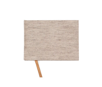 Linnen cover, Artist Sketch Book A6, beige, Landscape