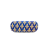 Brillenkoker ,  fleur de lis / Franse lelie
