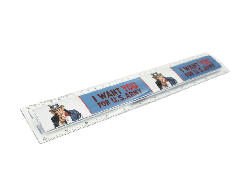 Lineal,  30cm, I want you