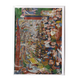 Dubbele kaart met envelop,  James Ensor, Intrede van Christus