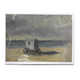 Tarjeta doble con sobre,  James Ensor, Cabaña de baño en la playa