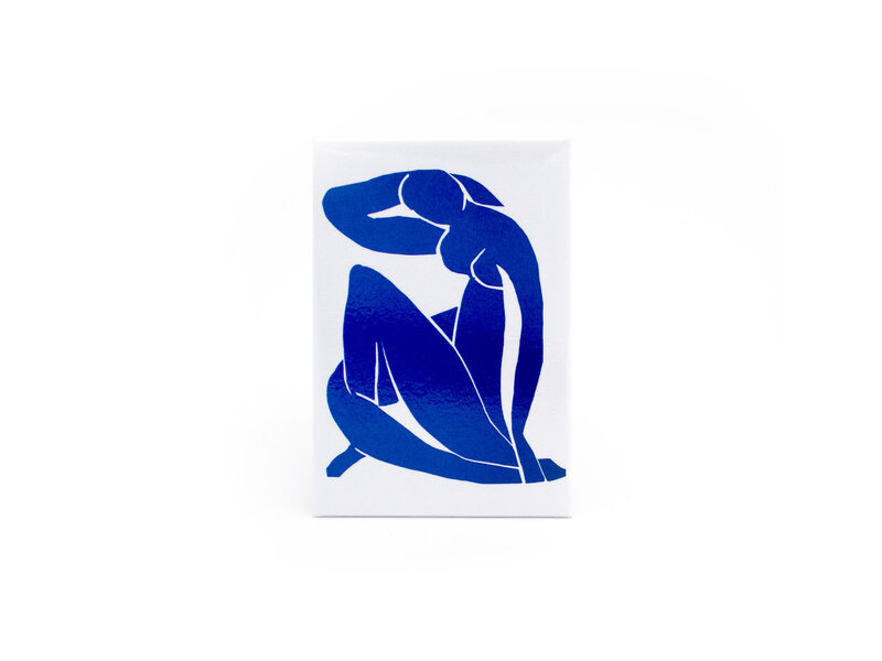 Kühlschrankmagnet, Matisse, Blue lady