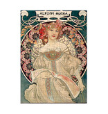 Mikropuzzle, 150 Teile, Alfons Mucha