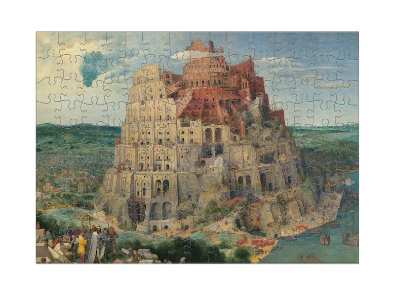 Micro rompecabezas,  Brueghel, Torre de Babel