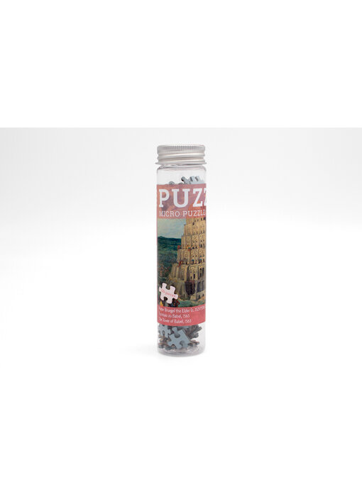 Micro puzzle in tube, 150 pieces Breughel, Tower of Babel