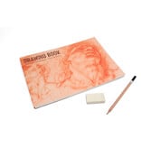 Carnet de dessin, A4, Hendrick Goltzius, deux têtes d’hommes