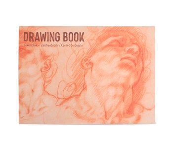 Drawingbook, A4 Hendrick Goltzius, Two Male Heads