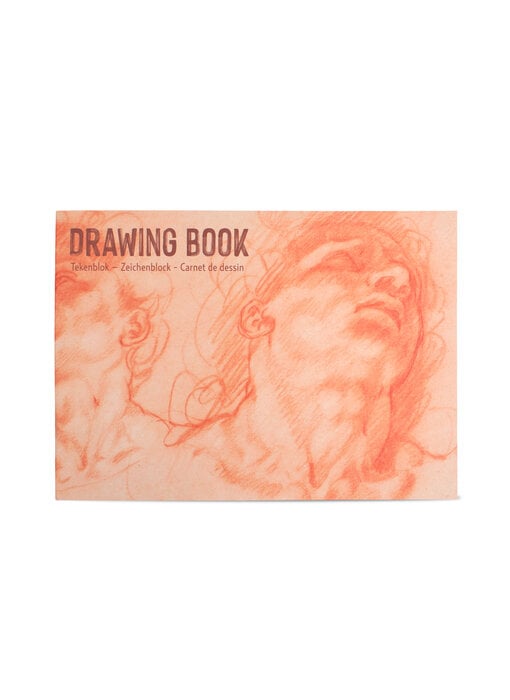 Cuaderno de bocetos A4, Hendrick Goltzius, dos cabezas de hombres