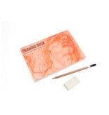 Teken boek,  A5,  Hendrick Goltzius, 2 mannen hoofden