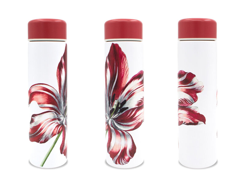 Travel Thermos, bottle, Tulips