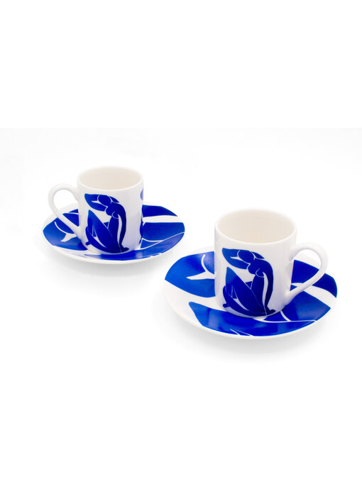 Espresso set , Henri Matisse, Blue Lady
