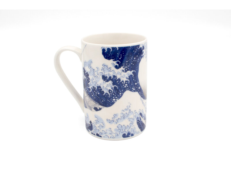 Tasse, La Grande Vague, Hokusai