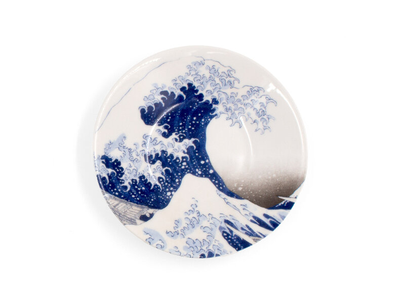 Espresso set, The Great Wave, Hokusai
