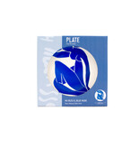 Porseleinen bord, Ø 20  cm, Henri Matisse, Blue lady