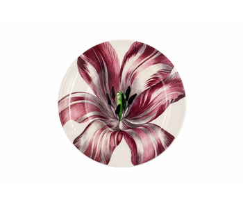 Porseleinen bord, Ø 20 cm, Tulp, Merian
