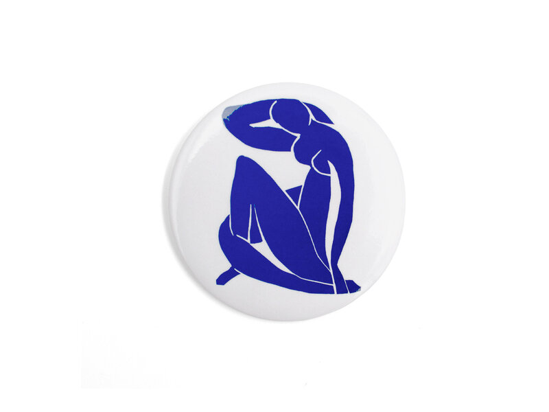 Pocket Mirror W, Ø 80 mmMatisse, Blue lady